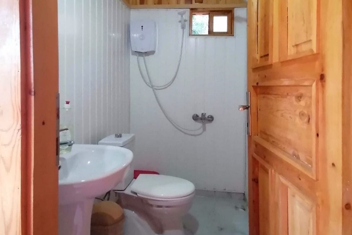 12 Tatil evinin banyo alanı